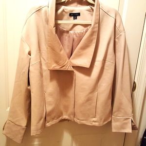 H byHalston cream blazer